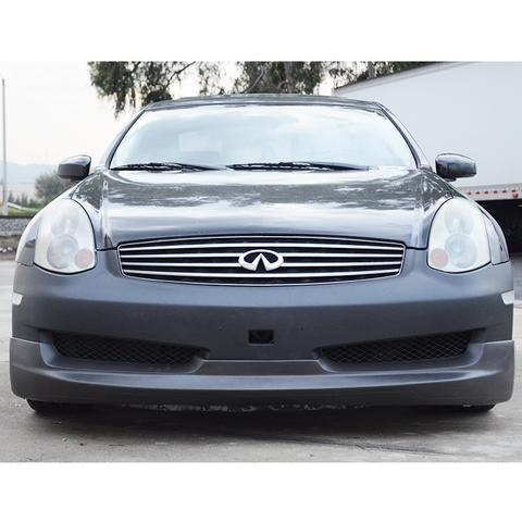 JDM Brand 2006-2007 Infiniti G35 Sport Coupe GL Style Front Bumper Lip