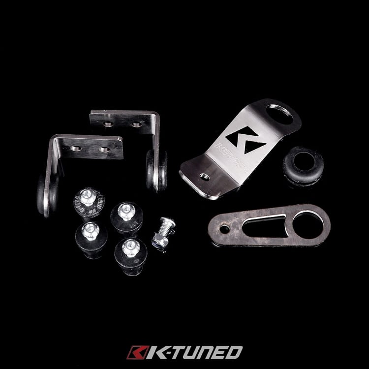 K24 Driver-Side Swap Rad Hose Kit with Rad Brackets (EG/EK/DC2)