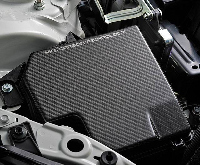 HKS DRY CARBON FUSE BOX COVER for GR86/BRZ