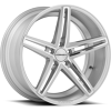 VOSSEN CV5 20 X 10.5 +42 5 X 112 CB66.5 SILVER MIR DISCONTINUED