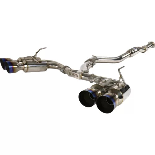 Invidia CATBACK SUBARU STI 5 DOOR GEMINI QUAD TITA. TIP CAT-BACK 08-14 76mm 101mm