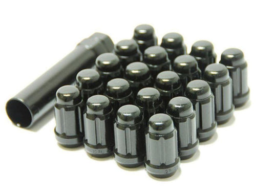 MUTEKI LUG NUTS 12X1.5 BLACK CHROME CLOSED (HONDA / MITSUBISHI)