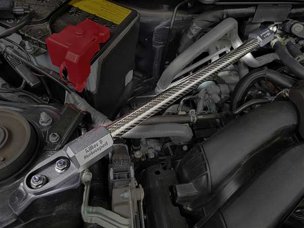 Killer B Motorsports Carbon Fiber Strut Brace Pair - 2022+ BRZ