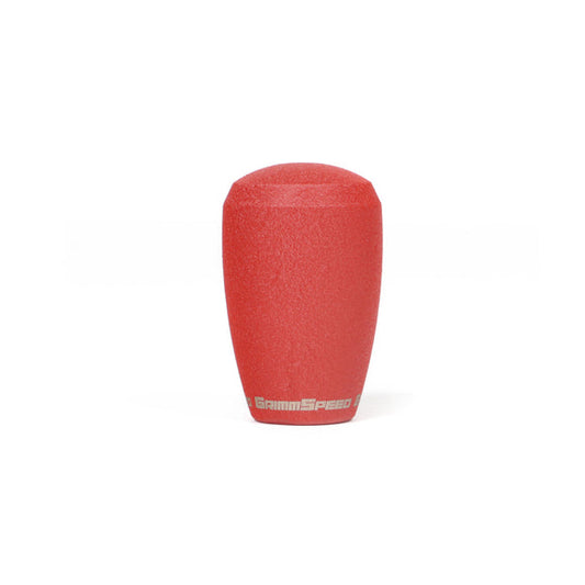 Grimmspeed Standard Shift Knob Stainless Steel Red M12x1.25 Manual