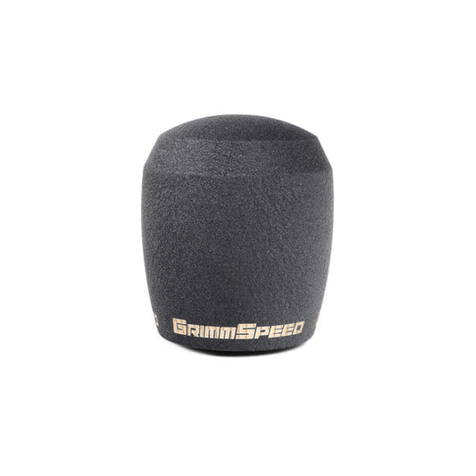 Grimmspeed Stubby Shift Knob Stainless Steel Black M12x1.25 Manual