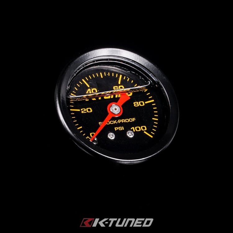 Fuel Pressure Gauge - Liquid Filled (0-100 psi)