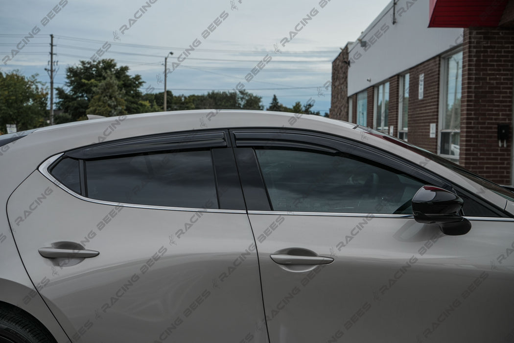 JDM Brand Window Visor for 2019+ Mazda 3 (5 Door Hatchback) M1 style