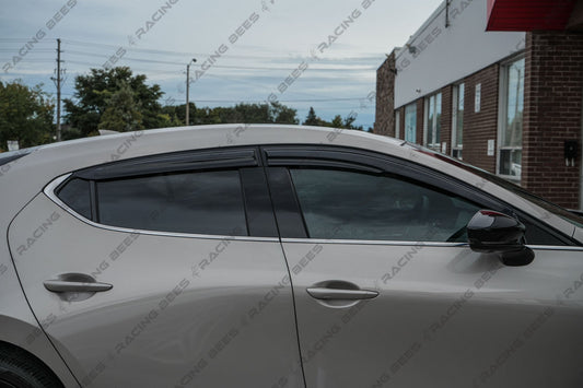 JDM Brand Window Visor for 2019+ Mazda 3 (5 Door Hatchback) M1 style