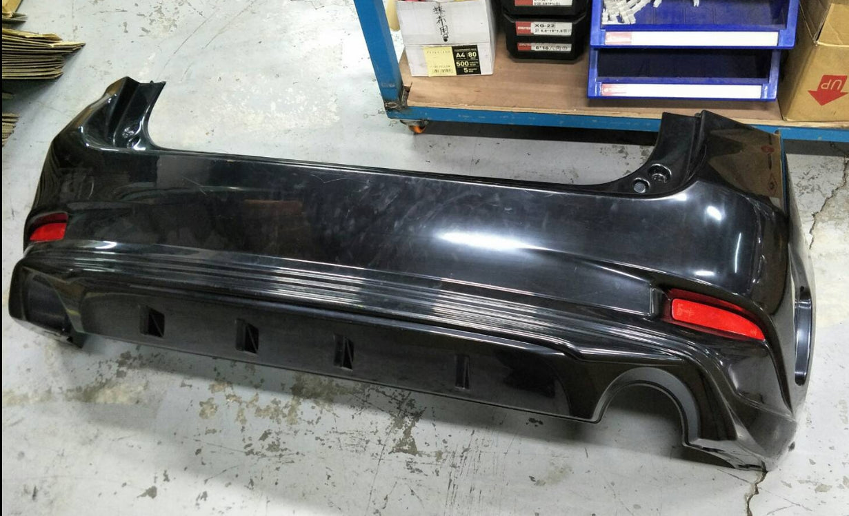 JDM Brand 2014-2018 Mazda 3 Hatchback Sport Style Rear Bumper