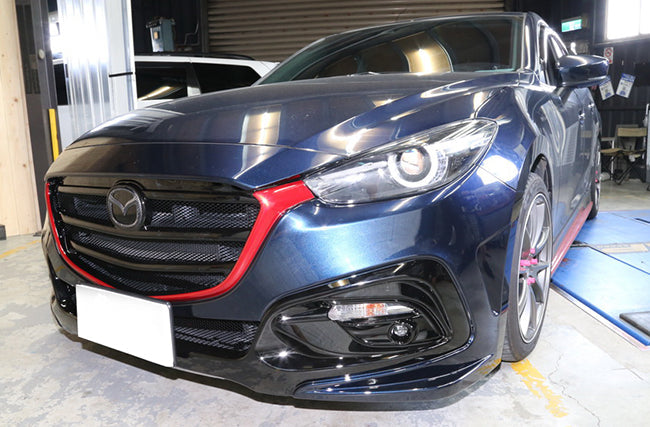 JDM Brand 2017-2018 Mazda 3 Sedan/Hatchback KS Style Front Bumper
