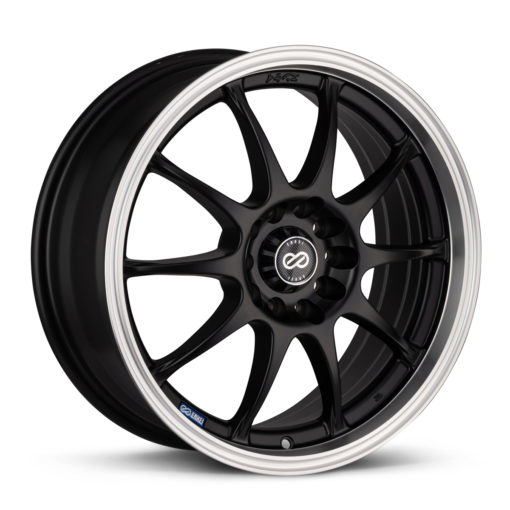 ENKEI J10 18 X 7.5 +38 5X100/114.3 CB72.6 BLACK PAINT