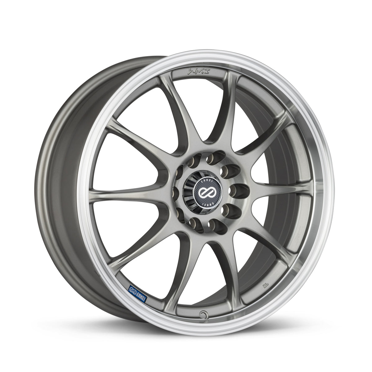 ENKEI J10 16 X 7 +42 4X100/108 CB72.6 SILVER PAINT