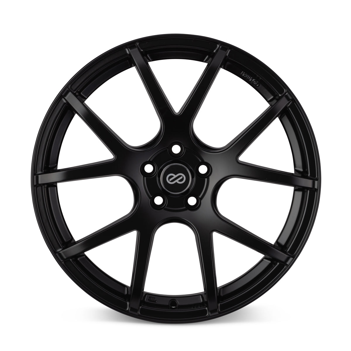 ENKEI M52 16 X 7 +38 5 X 100 CB72.6 BLACK PAINT