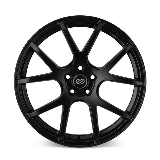 ENKEI M52 16 X 7 +38 5 X 114.3 CB72.6 BLACK PAINT