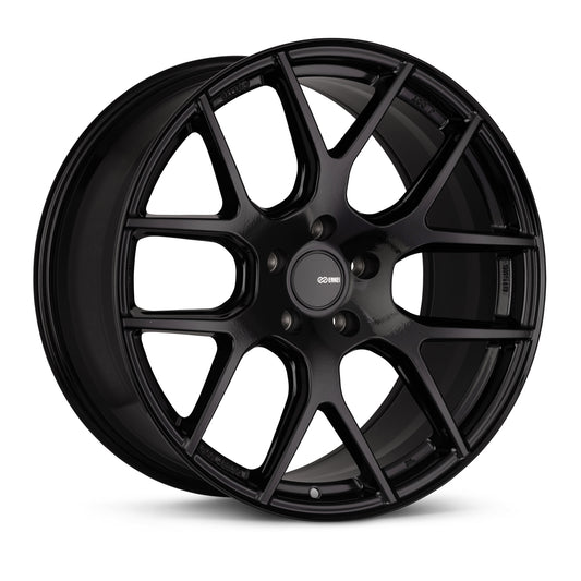 ENKEI XM-6 18 X 8 +35 5 X 114.3 CB72.6 GLOSS BLACK