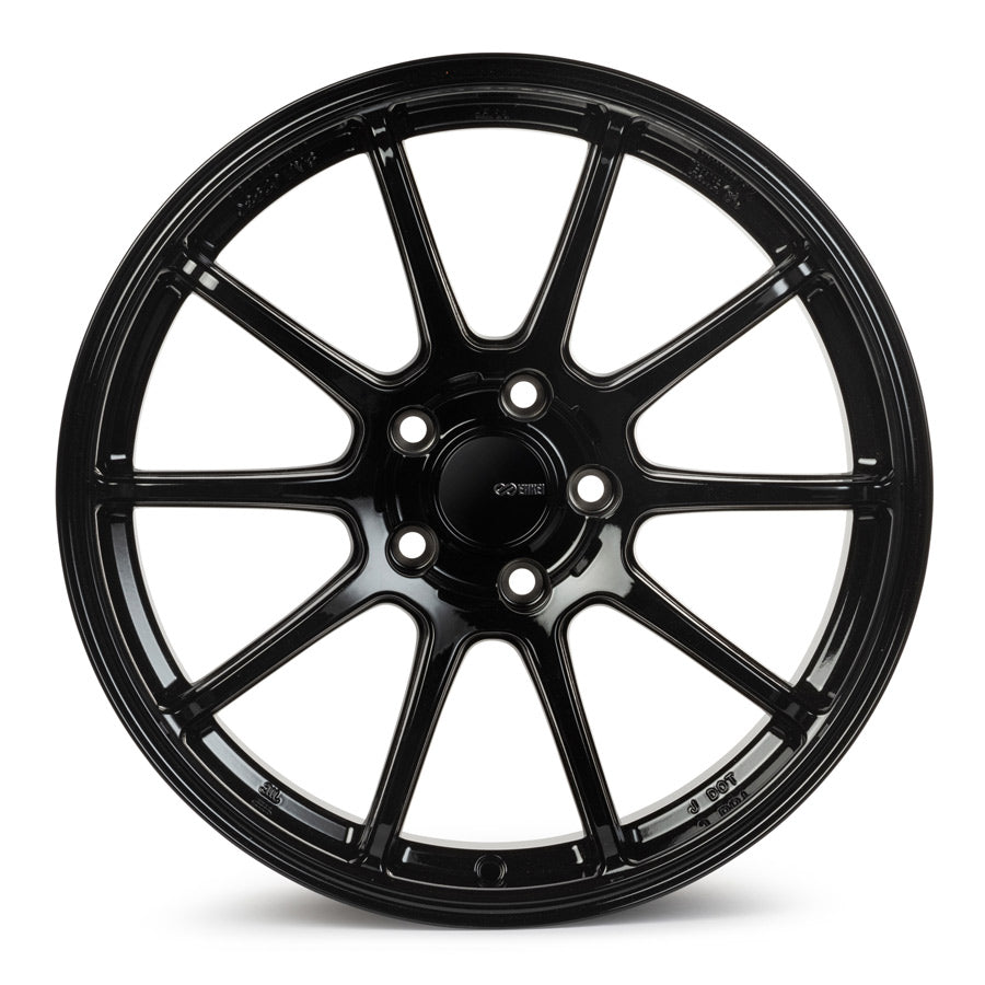 ENKEI TRIUMPH 18 X 9.5 +38 5 X 114.3 CB72.6 GLOSS BLACK