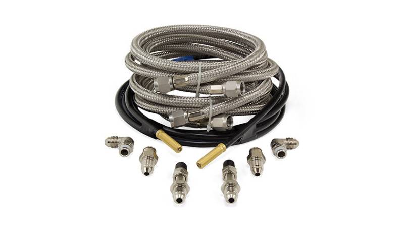 AIRLIFT LOADLIFTER 5000 ULTIMATE PLUS WITH STAINLESS STEEL AIR LINES