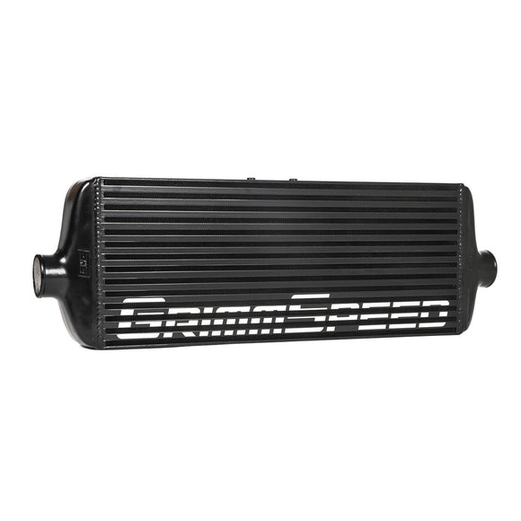 Grimmspeed Front Mount Intercooler Kit Black Coated Inc. Red Piping For Subaru 1