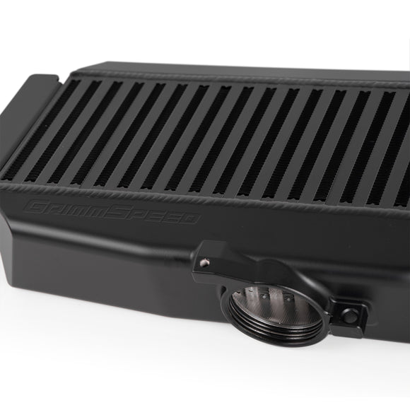 Grimmspeed Billet Tp Mount Intercooler - Subaru 22 WRX Black