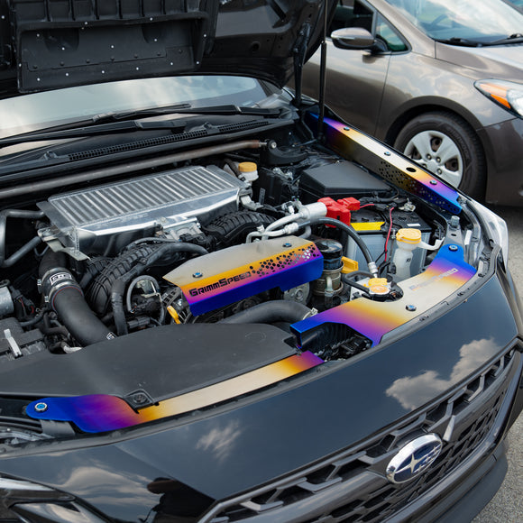 Grimmspeed Radiator Shroud - Subaru 2022 WRX - Titanium