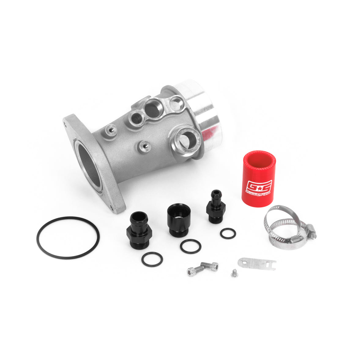 Grimmspeed Aluminum Turbo Inlet For Subaru 17-21 WRX GrimmSpeed V2