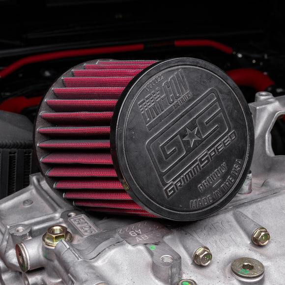 Grimmspeed Dry-Con Cone Air Filter 3.0 Inlet Universal GrimmSpeed