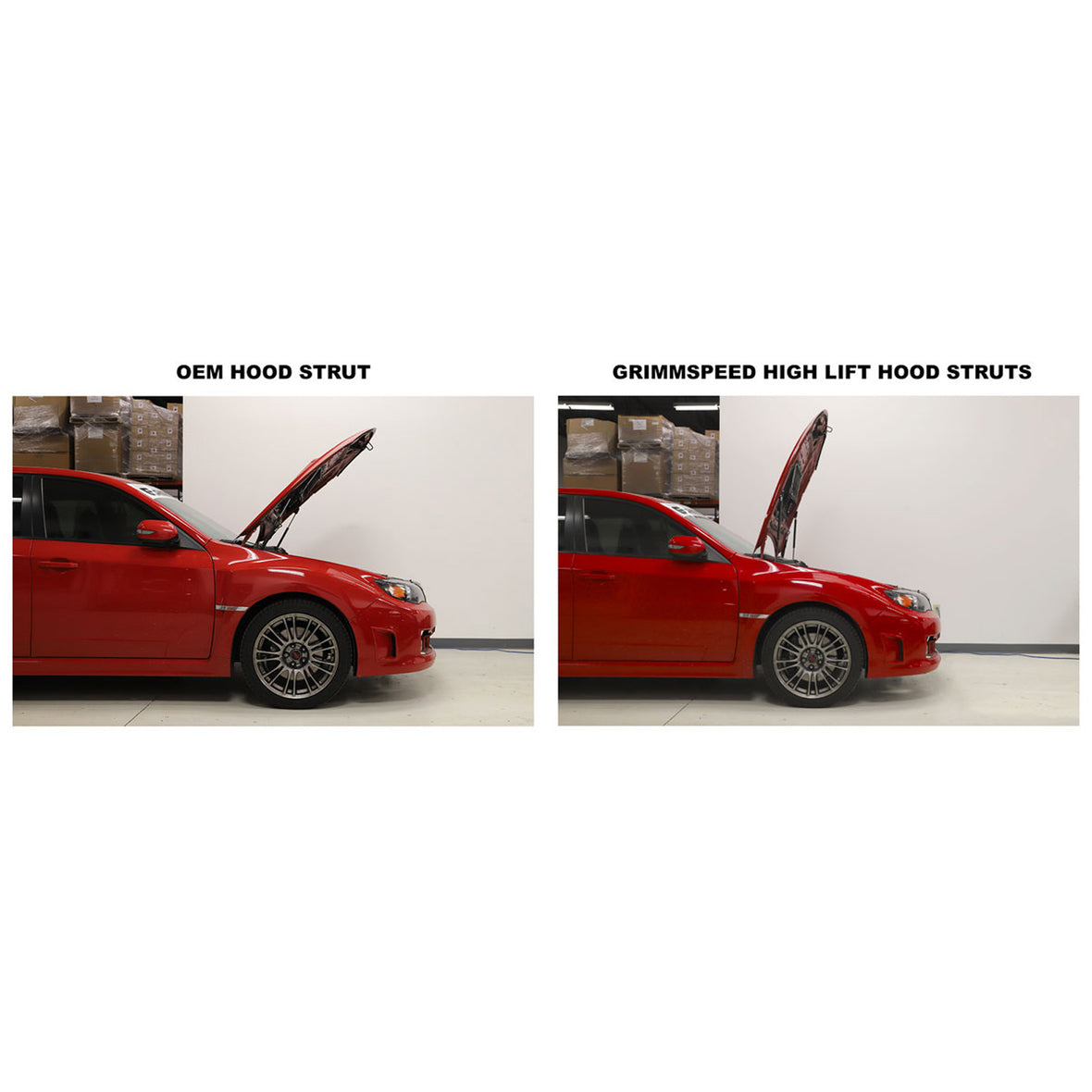 Grimmspeed Hood Struts High Lift For Subaru Impreza/WRX/STI 08-14 GrimmSpeed
