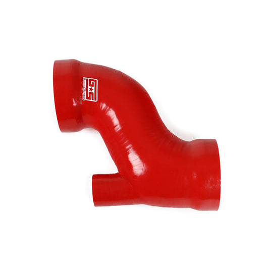 Grimmspeed Post MAF Hose Kit Red For Subaru 15-17 STI(w/ OEM Sound Generator Tub