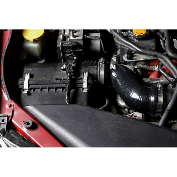 Grimmspeed Post MAF Hose Kit Red For Subaru 15-17 STI(w/ OEM Sound Generator Tub