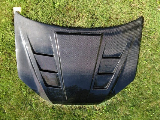 JDM Brand 2010-2012 Hyundai Genesis Coupe RS Style Hood (Carbon Fiber)