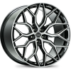 VOSSEN HF2 22 X 12 +25 5 X 120 SUPER DEEP CB74.1 BRUSHED GLOSS BLACK