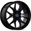 VOSSEN HF64 22 X 9.5 +20 6 X 139.7 DEEP CB106.1 GLOSS BLACK