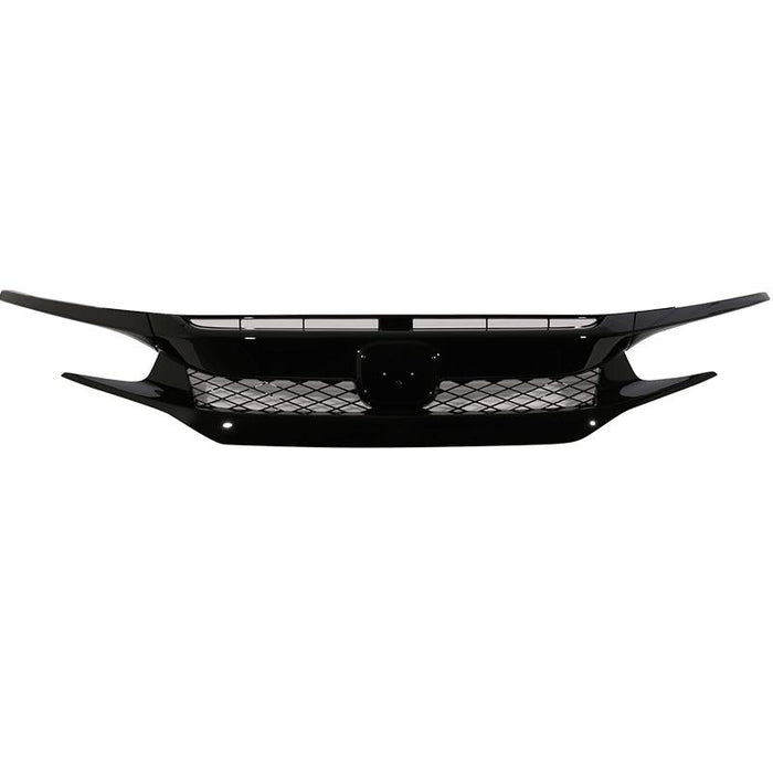 JDM Brand 2016-2018 Honda Civic Type-R Style Front Grille (Black)