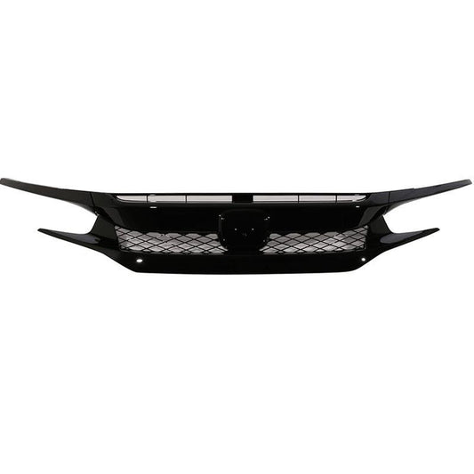 JDM Brand 2016-2018 Honda Civic Type-R Style Front Grille (Black)