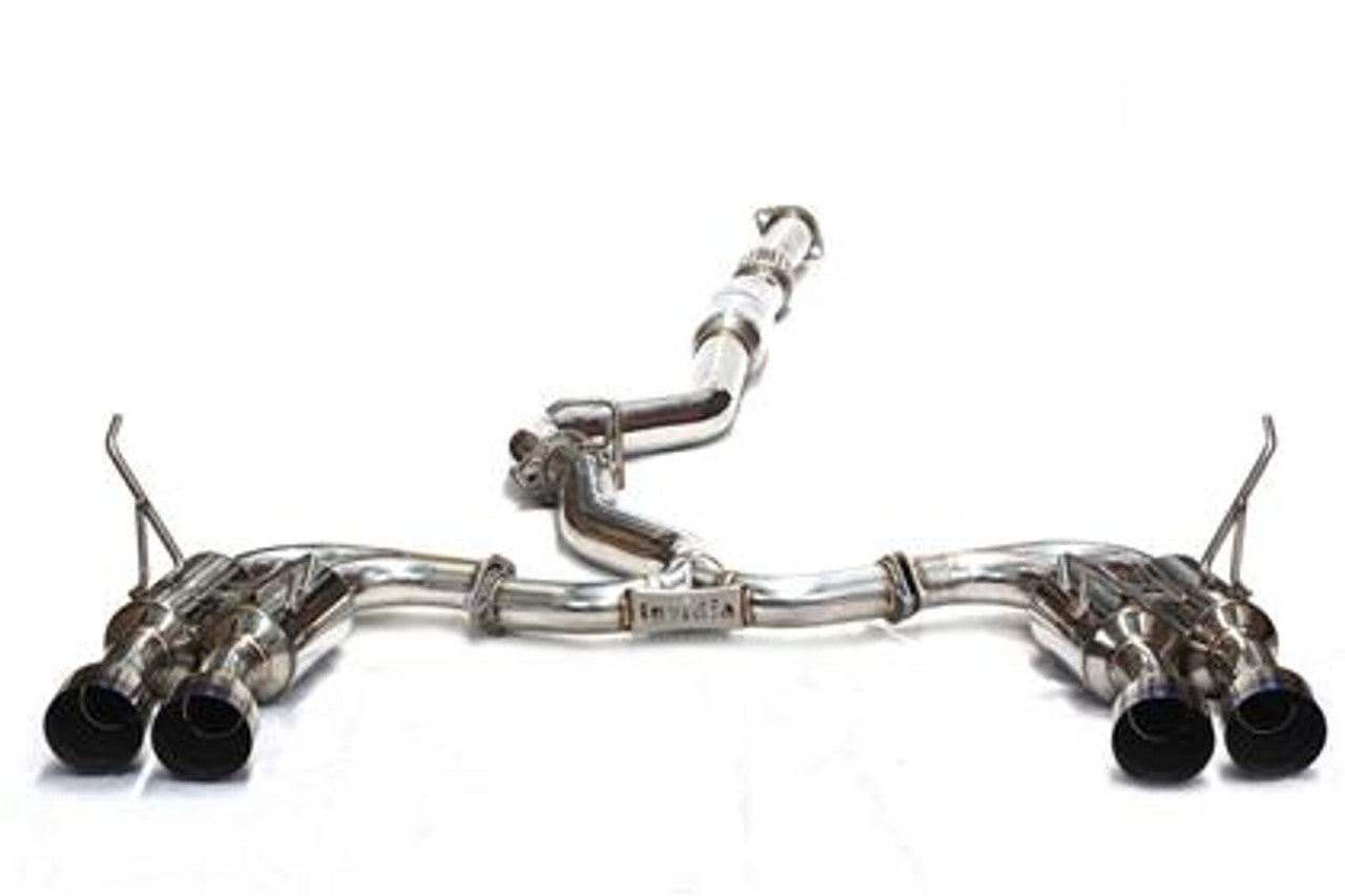 Invidia CATBACK SUBARU BRZ & TOYOTA 86 GEMINI SINGLE LAYER TITANIUM TIPS 12-UP 70MM 101M