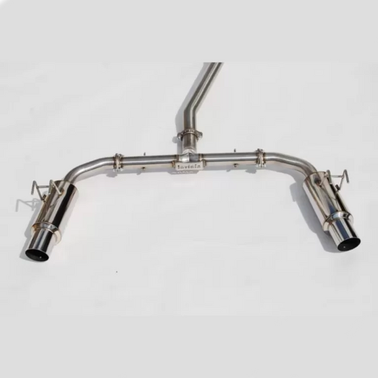 Invidia CATBACK CIVIC SI 2022-2024 /INTEGRA BASE DUAL N1 STAINLESS STEELTIP CAT-BACK(NON-POLISH PIPE)