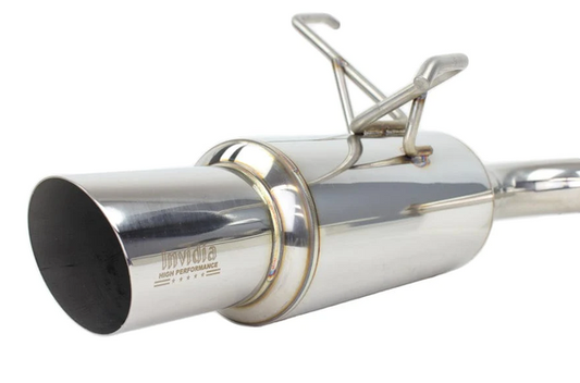 Invidia CATBACK WRX SINGLE N1 RACING S.S. TIP 22-UP 76MM 101MM