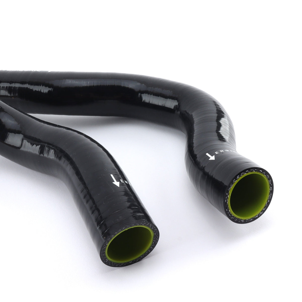 HYBRID RACING SILICONE RADIATOR HOSES CIVIC SI 99-00 EM1 - BLACK