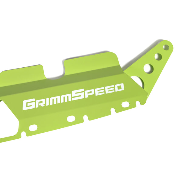 Grimmspeed Radiator Shroud NEON Green For Subaru 15-21 WRX/STI GrimmSpeed