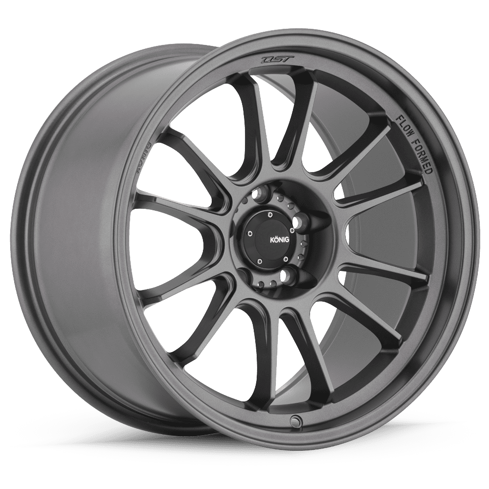 KONIG HYPERGRAM 15 X 8 +35 4 X 100 CB73.1 MATTE GREY