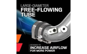 Charge Pipe - Aluminum Tube - TOYOTA TUNDRA V6-3.4L TWIN TURBO