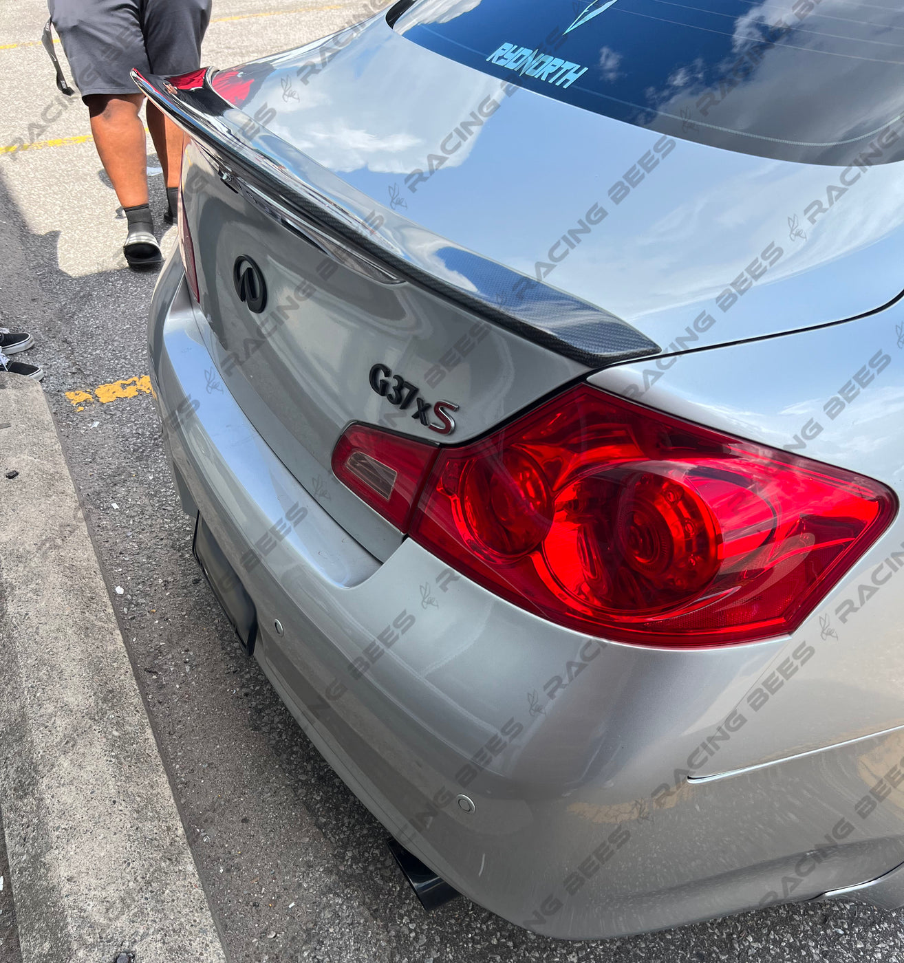 JDM Brand 2009-2013 Infiniti G37 Sedan DB Style Trunk Spoiler (Carbon Fiber)