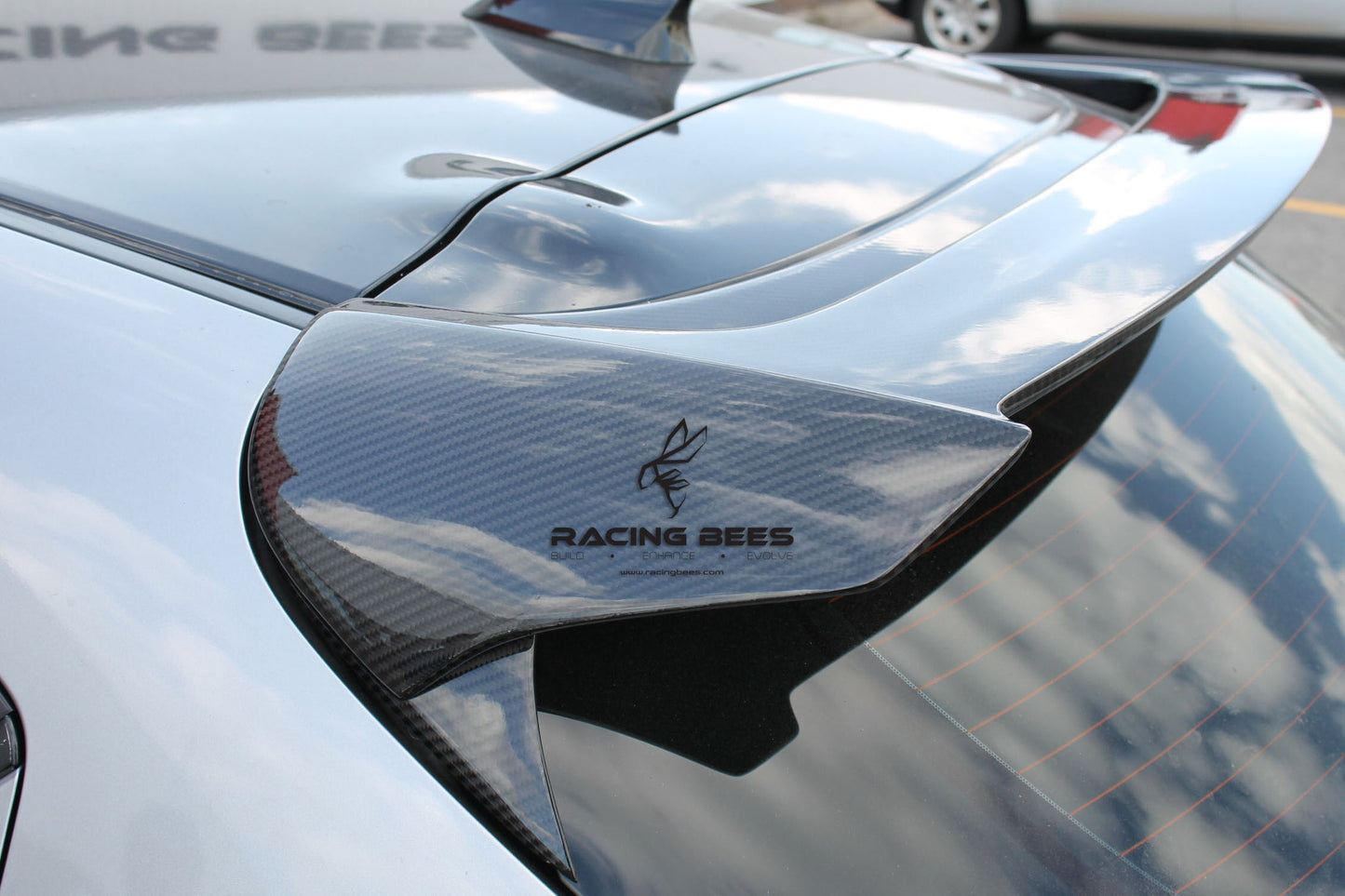 JDM Brand 2014-2018 Mazda 3 Hatchback Z Style Trunk Spoiler (Carbon Fiber)