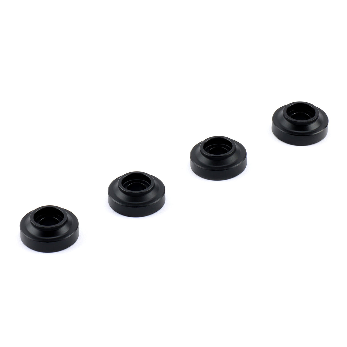 HYBRID RACING 16-18 CIVIC SOLID SHIFTER BASE BUSHINGS BLACK COLOR