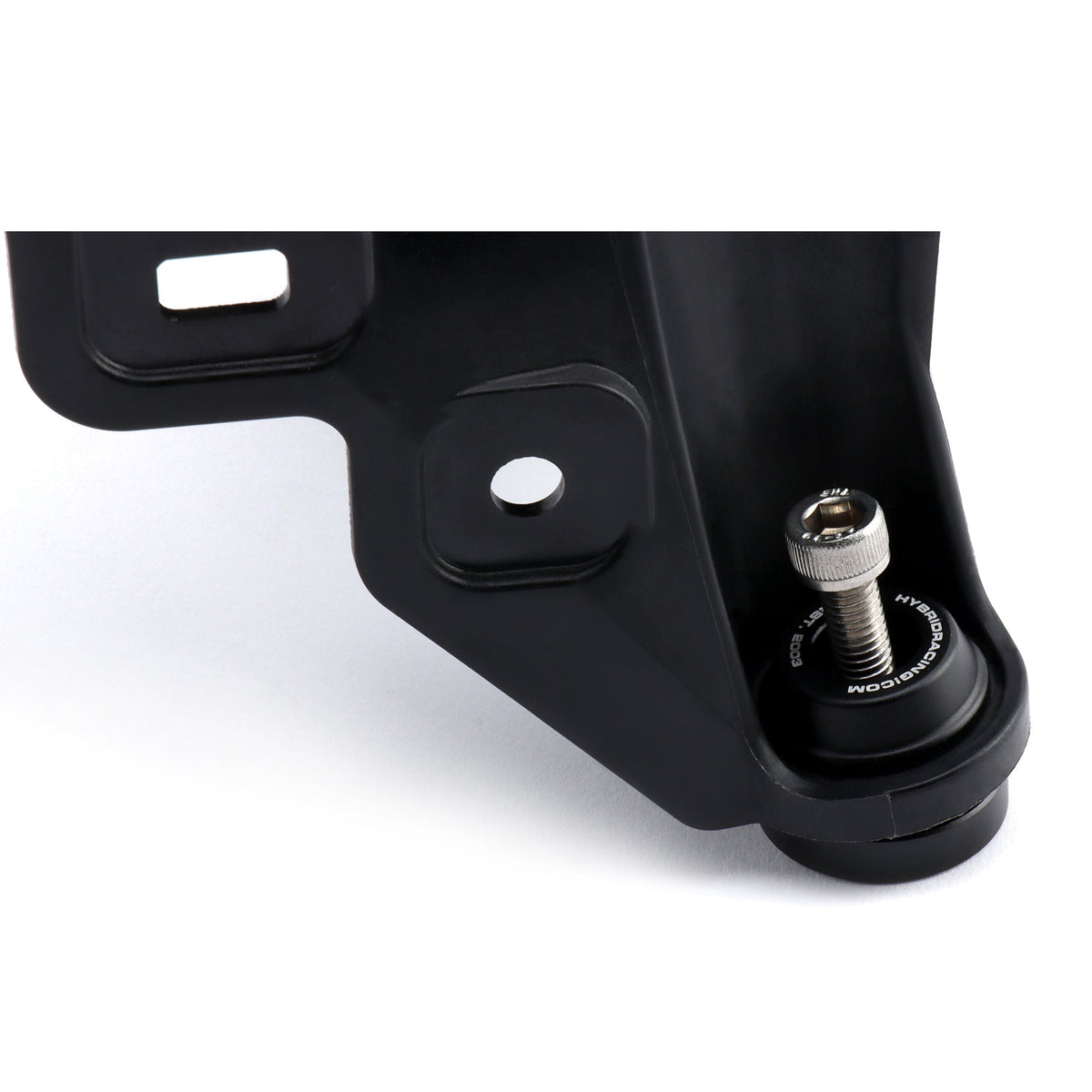 HYBRID RACING 16-18 CIVIC SOLID SHIFTER BASE BUSHINGS BLACK COLOR