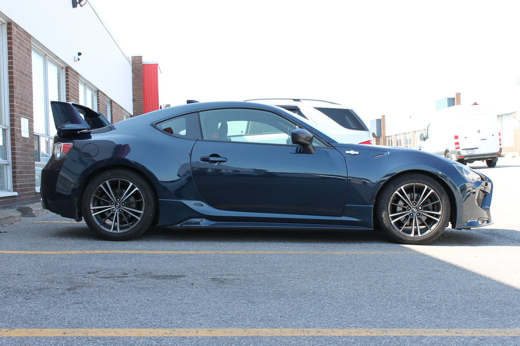 JDM Brand 2013-2018 Subaru BRZ/Scion FRS/Toyota GT86 TRD Style Side Skirts (Version 2)