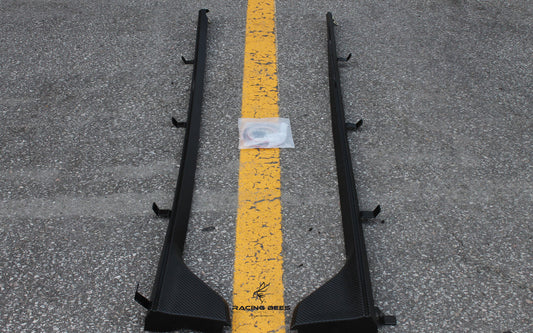 JDM Brand 2016+ Honda Civic Sedan/Hatchback Type-R Style Side Skirts (Carbon-Look)