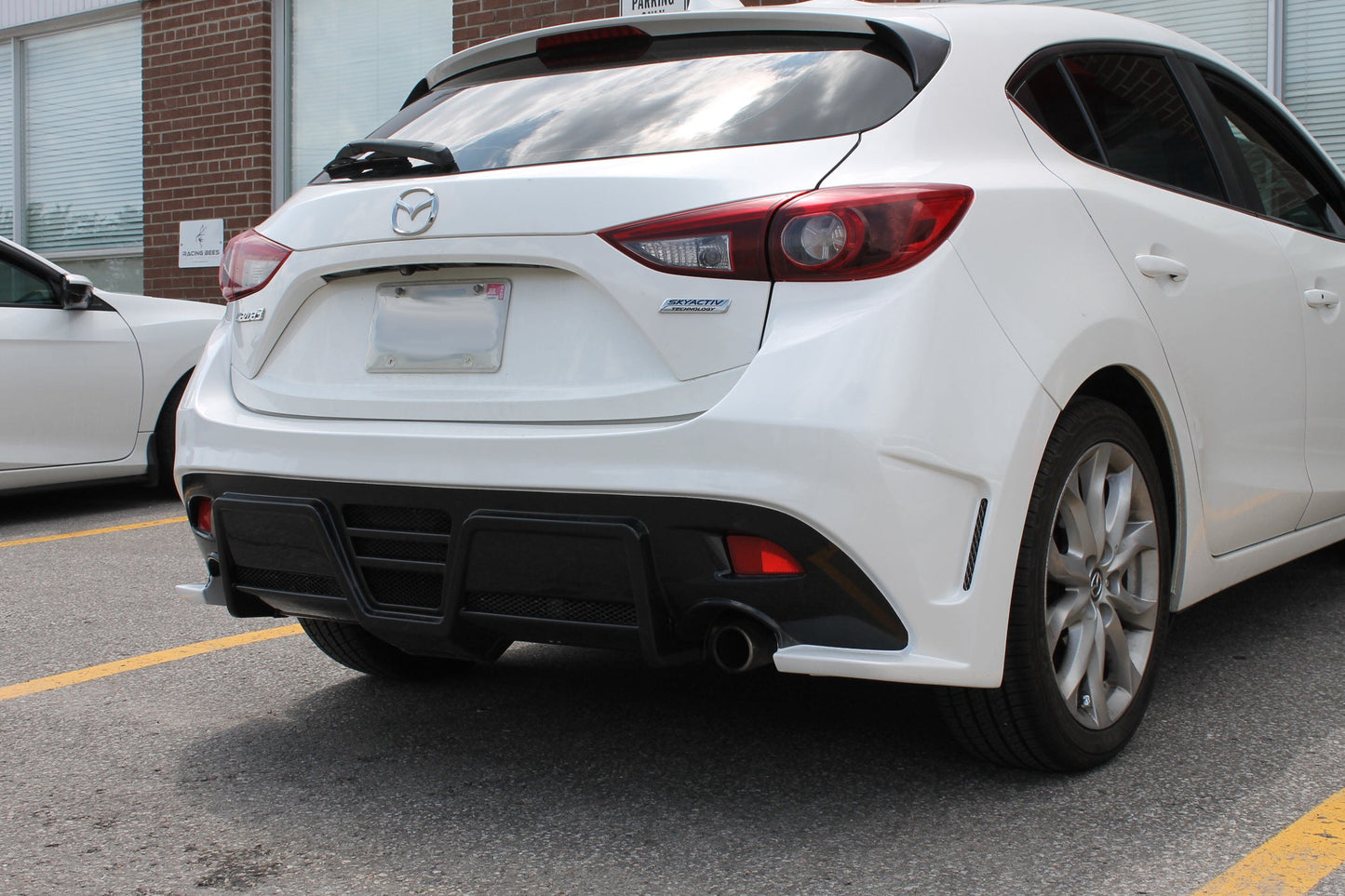 JDM Brand 2014-2018 Mazda 3 Hatchback KS Style Rear Bumper