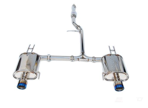 Invidia CATBACK ACURA TSX Q300 TWIN OUT-LET ROLLED TITANIUM TIP 04-08 60mm 110mm