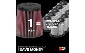 High-Flow Original Lifetime Engine Air Filter - AUDI R8 V10-5.2L F/I (2 PER BOX)